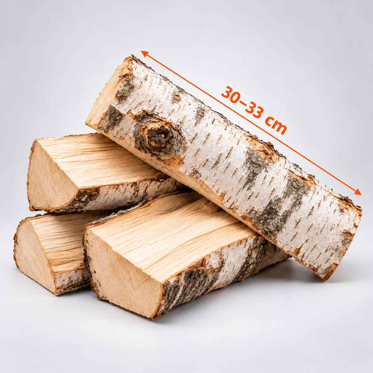 Brennholz Birke 30–33 cm, kammergetrocknet – 1 RM – Image 2