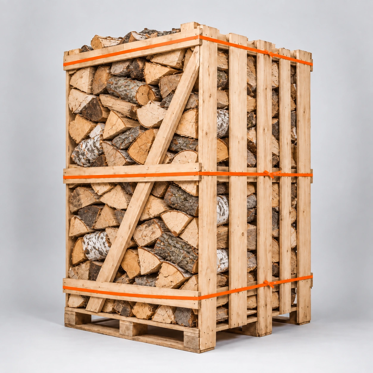 Brennholz Hartholz-Mix / Laubholzmix 25 cm, kammergetrocknet – 1 RM