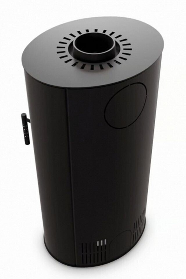 ILDNORD LOKI Kaminofen 5,5 kW – Stahl Schwarz – Sichtscheibe