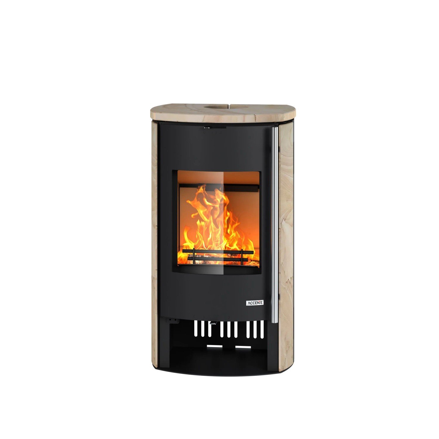 Accente Nyborg 4.0 AL STS Kaminofen Sandstein 7 kW