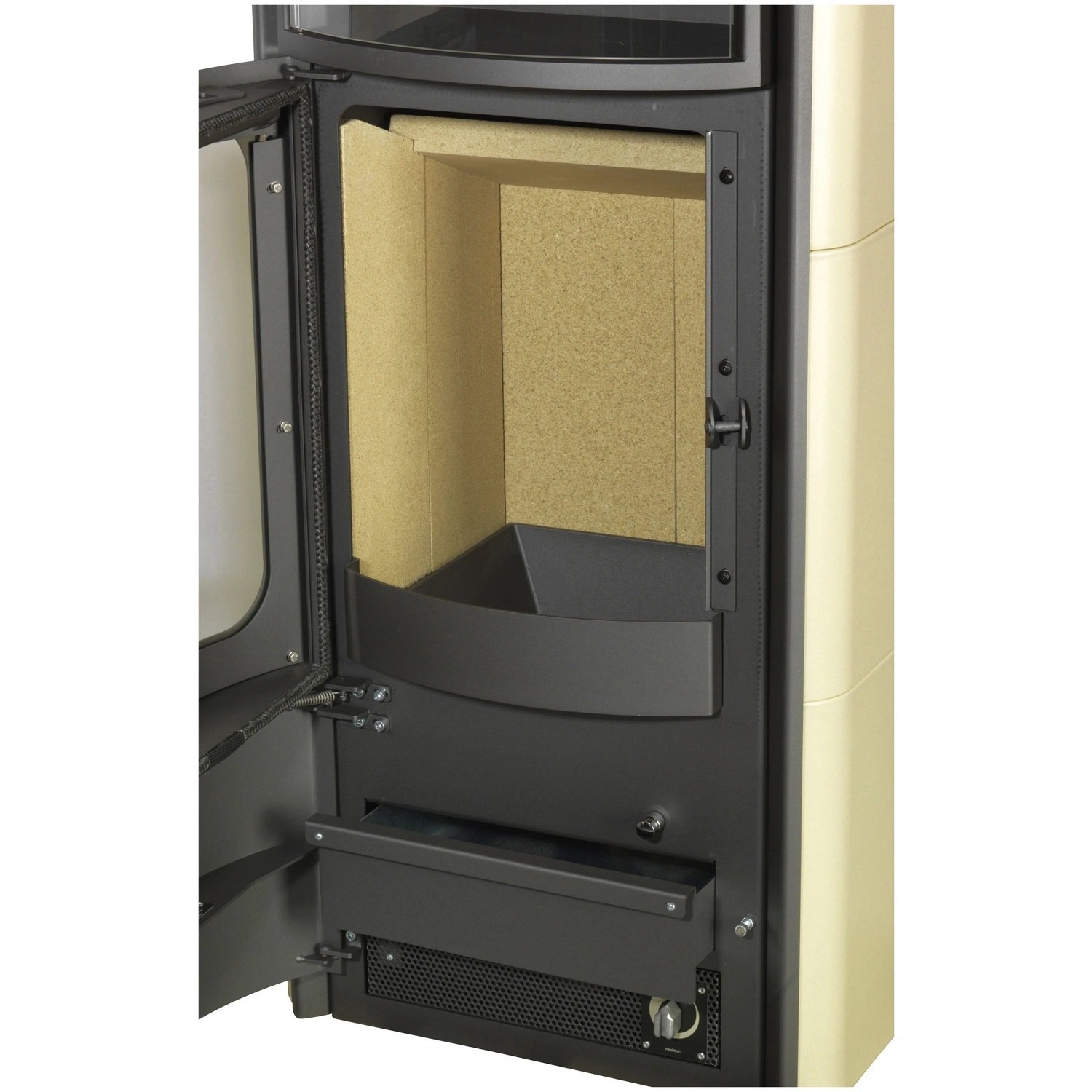 Hark Dauerbrand Kaminofen Opera-B Creme 7 kW mit Automatik – Image 7