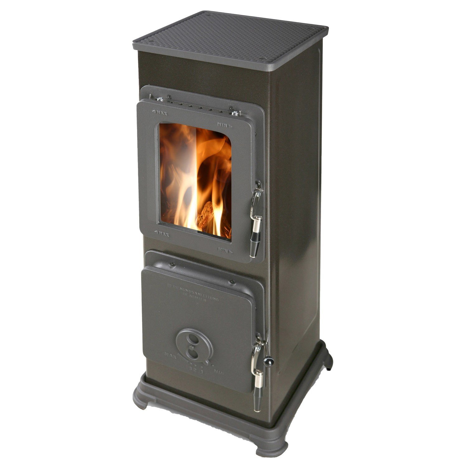 Thorma Bozen AT Dauerbrandofen 5,5 kW – Emaille Schwarz – Image 6