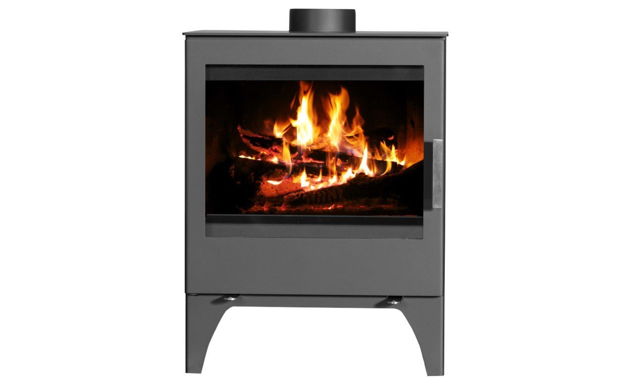 Victoria Kaminofen Modena L Schwarz 9,76 kW – Image 3